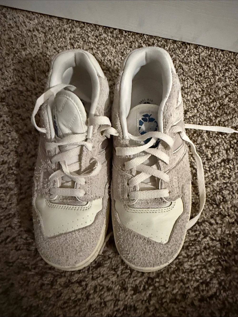 Aimé Leon Dore x New Balance 550 Cream Suede Sneakers Women’s 8.5 / Men’s 6.5